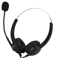 thumbnail image 2 of Qiilu Mute Function Call Center USB Headset Noise Cancelling USB Call Center Headset with Microphone, USB Call Center Headset with Microphone, Call Center Headset Noise Cancelling, 2 of 8