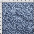 thumbnail image 4 of oneOone Velvet Blue Fabric Abstract Sewing Material Print Fabric By The Yard 58 Inch Wide, 4 of 4