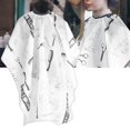 thumbnail image 3 of Barber Cape  Hair Cutting Cape Breathable Soft and  for Home Barbeshop, 3 of 8