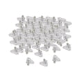 thumbnail image 3 of DOLITY 100 Pcs Épingles d'Étagère Clips de Séparation Étagères Support de Meubles de Placard transparent, 3 of 9