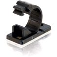 thumbnail image 2 of C2G 43053 0.68 Inch Self-Adhesive Cable Clamp Multipack (50 Pack) TAA Compliant, Black, 2 of 4