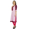 thumbnail image 3 of Phagun Kurti Ethnique Indienne en Coton, Kurta Bollywood de Designer, Tunique Robe pour Femme, 3 of 5