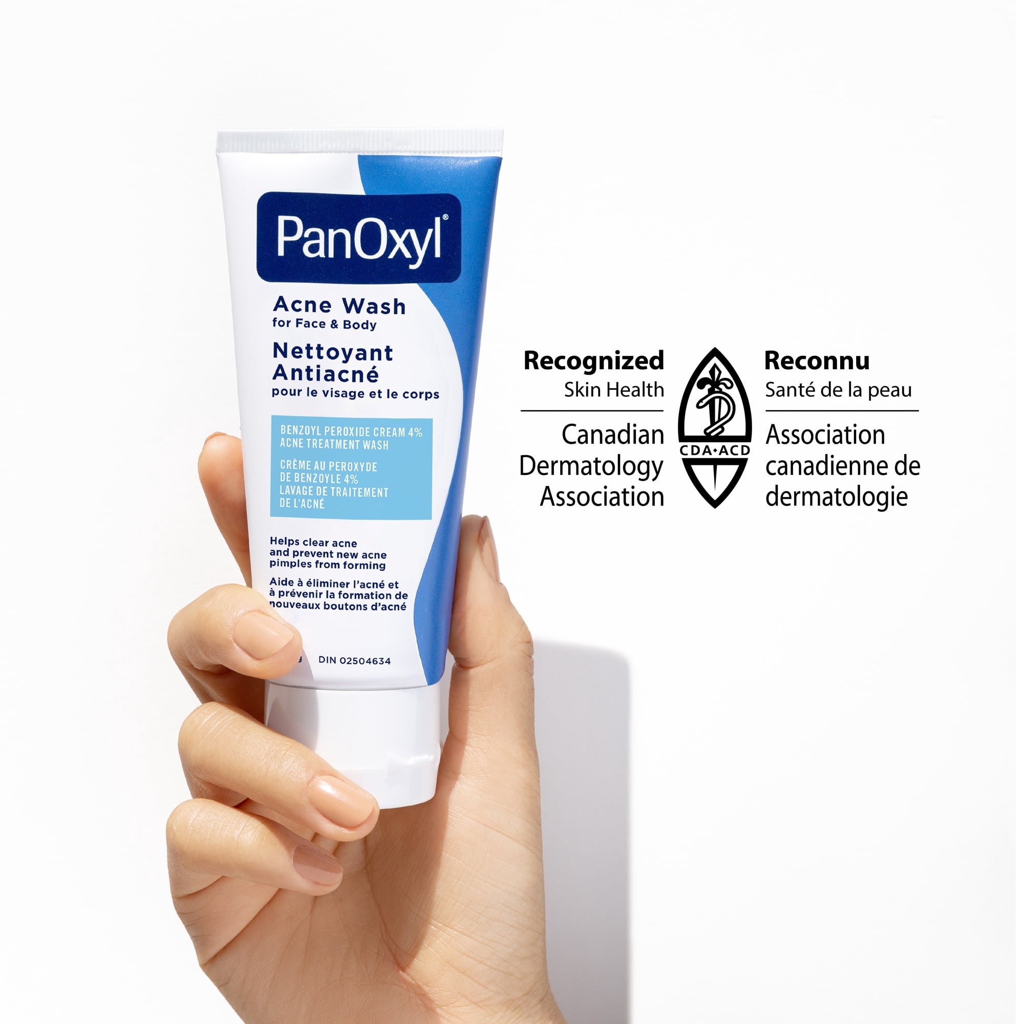 Nettoyant anti-acné PanOxyl, peroxyde de benzoyle 4 %, aide à éliminer l’acné