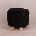 thumbnail image 2 of Housse de Tabouret Rembourrée Pouf Rembourré Housse Duveteuse Articles pour la Maison Gris, 2 of 4