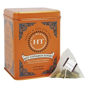 Harney & Sons - Coucher de soleil de cannelle chaude de thé noir - 20 Sachet(s)