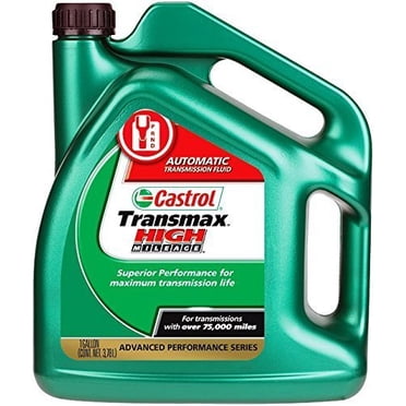 Castrol 03518 Transmax Fluide de Transmission Vert ATF à Fort Kilométrage - 1 Gallon