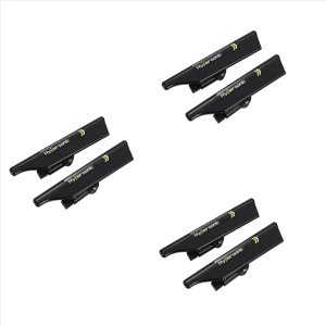 6 Pcs Black Wiper Stand Wiper Wiper Wing Wiper Windshield Wier Blade Spoiler Mate Wing Auto Car Tool,6 x essuie-glaces, noir