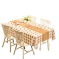 thumbnail image 2 of Yhmxh Table Chemin, Nappe Nappe Chaude Nappe Nappe Lavable Nappe à Carreaux Couverture de Bureau, 2 of 2