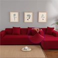thumbnail image 3 of stanreset Housse de Canapé Protectrice en Polyester Housse de Canapé Extensible 2 Places Housse de Protection pour Meubles pour Salon, 3 of 6