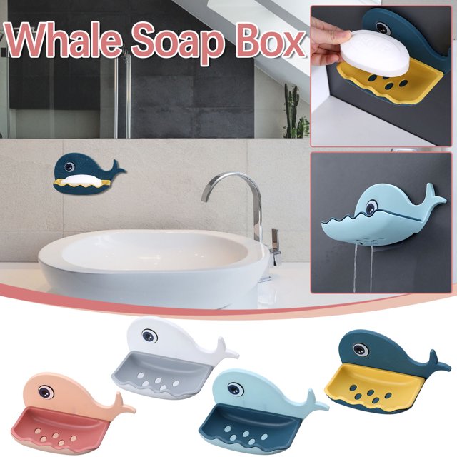 Vaidha Soap Dish Punch- Wall-Mounted Soap Dish Rack Home Box