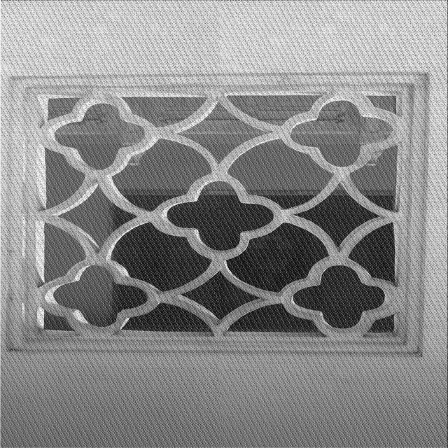 Ahgly Company Machine Washable Indoor Square Transitional Gray Cloud Gray Area Rugs, 8' Square