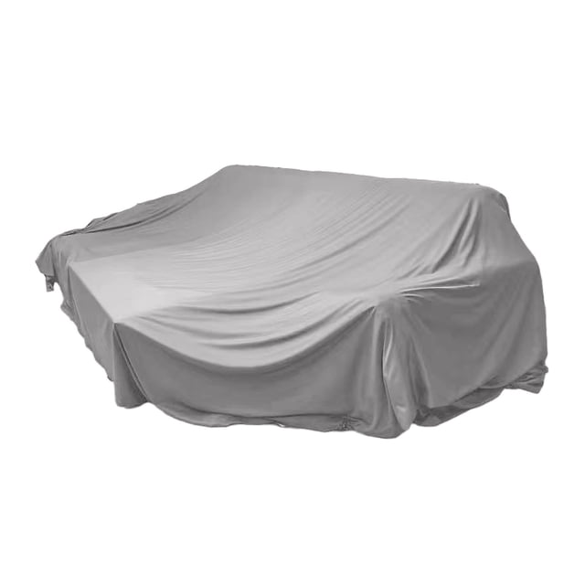 Elastic Furniture Dust Cover Protective Stretchable Blanket Cloth Breathable Washable Reusable for Sofa Bed Couch Refrigerator Storage Renovations 2.4x2m