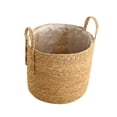 thumbnail image 4 of koolsoo Housse de Pot de Fleurs Ornement Panier de Jardinière Tressé pour Balcon Salon Étagère L, 4 of 9