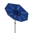 thumbnail image 1 of Gaderth 10FT Patio Umbrella With Solar Lights,Solar Led Patio Umbrella,Outdoor Market Umbrella,Table Umbrella With Tilt Crank,LED Lights,8 Ribs For Garden Pool Deck Backyard Beach,Without Base, 1 of 7