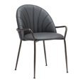 thumbnail image 1 of ZUO Kurt Dining Chair (Set of 2) Gray, 1 of 12
