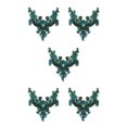 thumbnail image 3 of maskred Beautiful And Easy To Rhinestones Applique Sew On Beads Trim Patches Versatile Beautiful And Elegant white 5Set, 3 of 6
