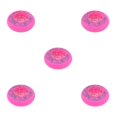 thumbnail image 3 of Dalazy 2piece Silent Grip And Enhanced Support - Inline Roller Skate Wheel For Freestyles Scroll Enhanced pink 76mm 5Set, 3 of 6