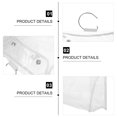 thumbnail image 2 of 1pc PVC Purse Organizer Comfortable Purse Dust Pouches Bag Organizer for Tote, 2 of 8