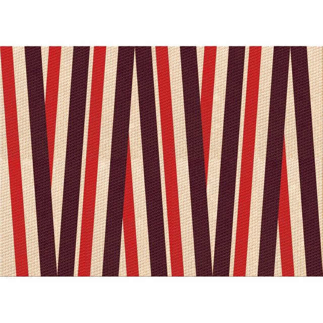 Ahgly Company Tapis Rectangulaire Lavable en Machine Intérieur Transitionnel Rouge Canneberge, 7 Pieds x 9 Pieds