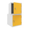 thumbnail image 5 of Casiers Cubiques de 15 Pouces - Carcasse Grise - Porte (Jaune), 5 of 5