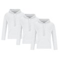 thumbnail image 1 of Yuyuzo 3PC Mens Hoodies Long Sleeve Drawstring Tunic Sweatshirt Loose Fitted Fall Pullover Tops, 1 of 6