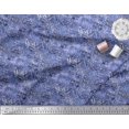thumbnail image 3 of Soimoi Blue Rayon Fabric Leopard,Snake & Wild Skin Print Sewing Fabric BTY 56 Inch Wide, 3 of 3