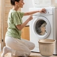 thumbnail image 4 of TIMIFIS Bathroom Laundry Basket Portable Dirty Clothes Basket Dirty Clothes Storage Basket Large Clothes Rack Laundry Basket Bathroom Hollow Dirty Clothes Basket Closet Organizer, 4 of 6
