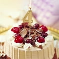 thumbnail image 2 of Less Than 5 Candles & Holders Gold Number Birthday Numeral Candles Number Cake Decor for Adults/Kids Party, 2 of 2