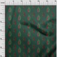 thumbnail image 2 of oneOone Polyester Lycra Fabric Leaves & Floral Block Fabric Prints By Yard 56 Inch Wide, 2 of 4