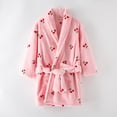 thumbnail image 2 of Kcodviy Tout-Petits Enfants Bébés Garçons Pyjamas pour Enfant Filles Peignoirs Imprimés à Capuche Pyjama Garçon Ado Chaud Flanelle Robe de Nuit Tenue Fille 1 Mois Vêtements de Nuit Pyjamas Mignons Chauds Dormeuses avec Pieds Peignoir, 2 of 4