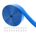 thumbnail image 3 of koolsoo Sangle de Chaise en Vinyle Sangles de Remplacement pour Meubles PVC Facile à Installer Bricolage Sangles de Réparation de Chaise de Pelouse pour Pelouse Extérieure Bleu, 3 of 9