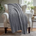 thumbnail image 1 of Couverture Raschel Douce et Épaisse à Double Couche, un Incontournable pour Se Réchauffer en Hiver, Convient aux Lits, aux Sofas et à d'Autres Scènes, Offrant un Confort Ultime, 1 of 6
