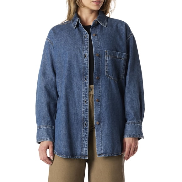 Levi Strauss Signature™ Women’s Vintage Relaxed Boyfriend Denim Shirt