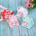 thumbnail image 2 of MesaSe 50Pcs Candy Box with Ribbon Bronzing Retro Packing Sweets Unique Teapot Shape Cookie Holder Wedding Supplies, 2 of 8
