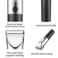 thumbnail image 2 of FlyFlise Pets Hair Trimmer Dog Cat Electric Shaver Set with LED Power Display/4 Guard Combs/2-Speed, 2 of 8