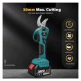 thumbnail image 3 of 30mm Brushless Cordless Electric Rechargeable Scissors Pruning Shears Tree Garden Tool Branches Pruning Tool For Battery ,Easy to Use, 3 of 7