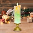 thumbnail image 2 of Eoozwa Flameless LED Crystal Candle with Remote & USB Color Changing Table Lamp for Wedding Centerpiece, Romantic Home Decor for Mother‘s Day, Bridal Shower, Spring Party, 2 of 4