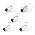 thumbnail image 3 of facefd Round Handheld Double Side Makeup Mirror Magnifying Mirror w/ Hanger Hole X2, 3 of 9