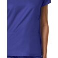 thumbnail image 2 of EON Women's COOLMAX V-Neck Solid Scrub Top, 2 of 2