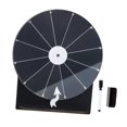 thumbnail image 4 of Elodie Rotating Wheel for Prizes Erasable Roulette Wheel for Club Store Supermarket Black, 4 of 8