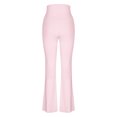 thumbnail image 3 of Plebaso Pantalon Évasé Taille Haute pour Femmes Extensible Mince Legging Décontracté d'Entraînement Bootcut Pantalon de Yoga pour Femmes, 3 of 6