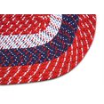 thumbnail image 4 of Better Trends SS-3PCB2472AMS Ensemble de Tapis Tressé Réversible Country 24 x 72 Po. - Americana - 3 Pcs, 4 of 5