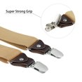 thumbnail image 2 of Buyless Fashion Suspenders for Men - 48" Elastic Adjustable Straps 1 1/4" - Y Shape, 2 of 7