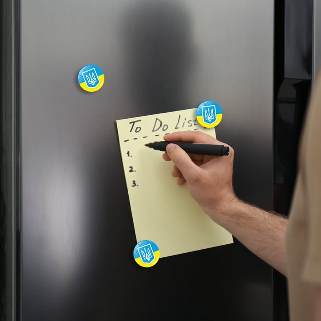 Elegant Metal Fridge Set for Stylish Kitchen and Note Organization