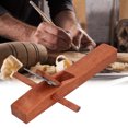 thumbnail image 4 of Hand Planes, Teak Manganese Steel Woodworking Plane Adjustable  For Carpenter For Trimming 400, 4 of 8