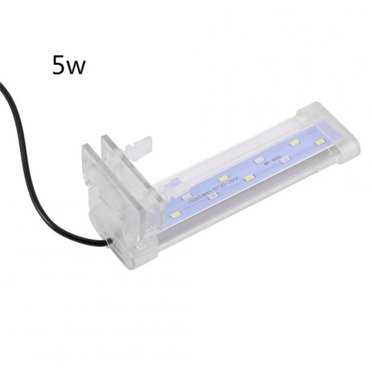 LED Lamp Fish Tank Crystal LED Aquarium Clip Light Plant Grow Aquarium Fish Tank Lamp Lighting Europe Standard 5w