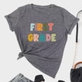 thumbnail image 1 of Liquidation d'Économies! BEFOKA T-Shirt pour Femmes Grande Taille, Blouse Décontractée d'Été pour Femmes, Haut Décontracté à la Mode pour Dames, Chandail Imprimé à Col Rond à Manches Courtes, 1 of 4
