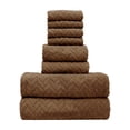 thumbnail image 3 of Sentmoon Bath Towel Set Eight Pieces Of Velvet Square Towel Towel Bath Towel Plain Household Bath Wash Face Wipe Dry Absorbent Soft Household Set Hand Towels for Bathroom Towels for Bathroom, 3 of 7