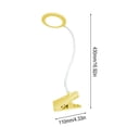 thumbnail image 3 of Yhmxh Desk Lamp Bedside Lamp Table Lamp Table Light Clip Desk Light LED Storage Portable Desk Light Bedroom Bedside Clip Night Light USB Charging Gift desk lamp, 3 of 6