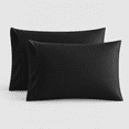 thumbnail image 1 of Swift Home 2-Pack Premium Solid Pillowcases, Luxuriously Soft, Easy Care, Standard, 1 of 4